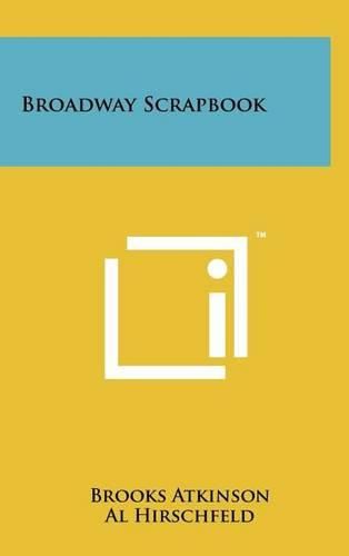 Cover image for Broadway Scrapbook