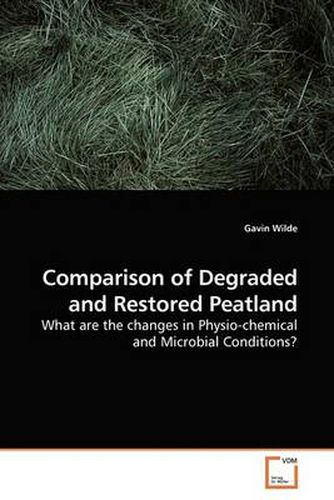 Cover image for Comparison of Degraded and Restored Peatland