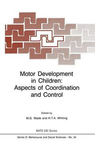 Cover image for Motor Development in Children: Aspects of Coordination and Control