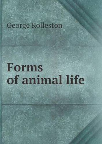 Forms of animal life