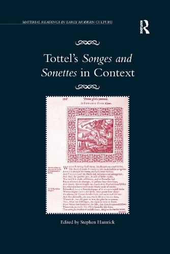 Cover image for Tottel's Songes and Sonettes in Context