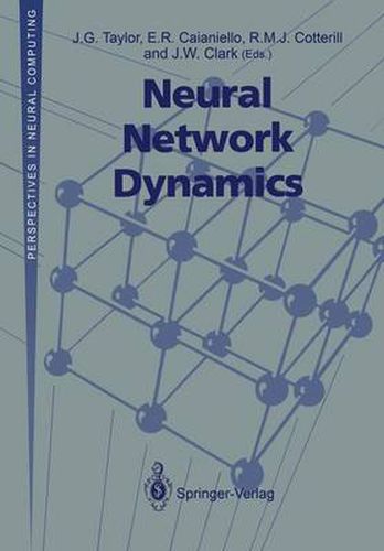 Cover image for Neural Network Dynamics: Proceedings of the Workshop on Complex Dynamics in Neural Networks, June 17-21 1991 at IIASS, Vietri, Italy