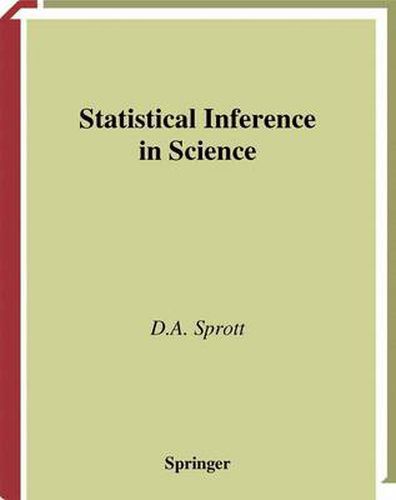 Cover image for Statistical Inference in Science