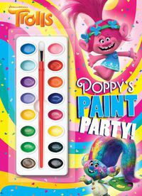 Cover image for Poppy's Paint Party! (DreamWorks Trolls)