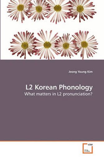 Cover image for L2 Korean Phonology