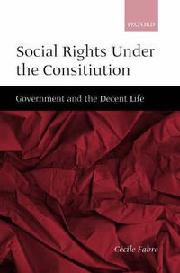 Cover image for Social Rights Under the Constitution: Government and the Decent Life