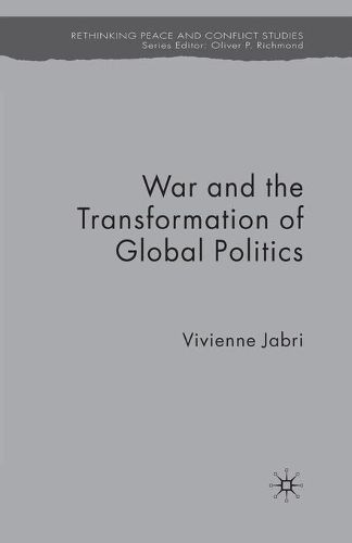 Cover image for War and the Transformation of Global Politics