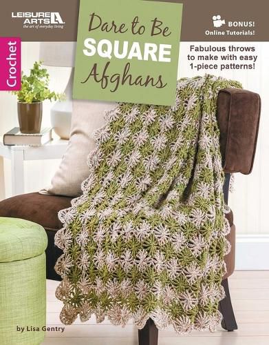 Cover image for Dare to Be Square Afghans