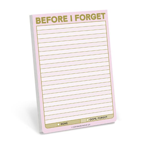 Cover image for Knock Knock Before I Forget Great Big Stickies