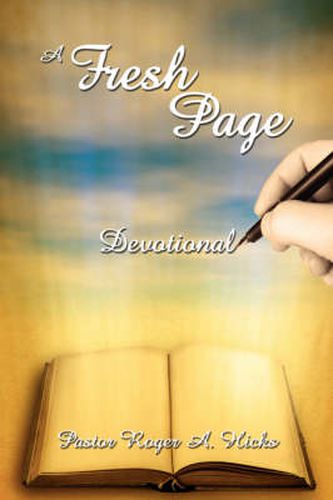 Cover image for A Fresh Page: Devotional