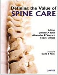 Cover image for Defining the Value of Spine Care