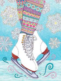 Cover image for Hello Angel Lined Journal Skates