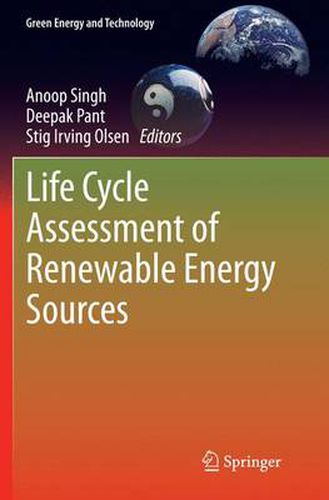 Cover image for Life Cycle Assessment of Renewable Energy Sources