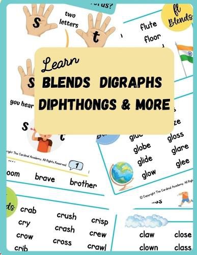 Learn Blends Digraphs Diphthongs & More