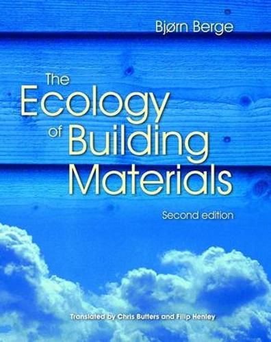 Cover image for The Ecology of Building Materials