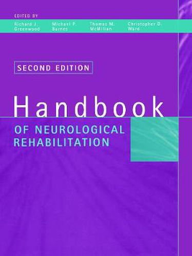 Cover image for Handbook of Neurological Rehabilitation