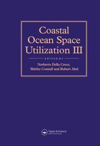 Cover image for Coastal Ocean Space Utilization 3