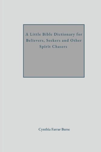 Cover image for A Little Bible Dictionary for Believers, Seekers and Other Spirit Chasers