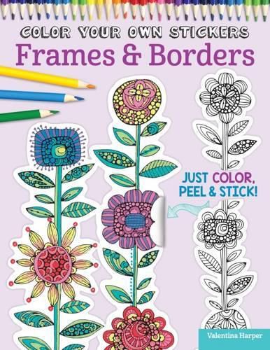 Cover image for Color Your Own Stickers Frames & Borders