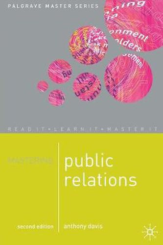Cover image for Mastering Public Relations