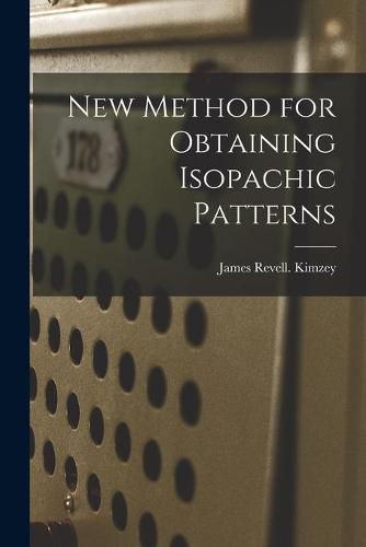 Cover image for New Method for Obtaining Isopachic Patterns