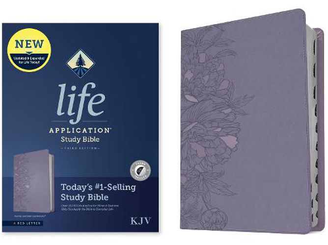 Cover image for KJV Life Application Study Bible, Third Edition, Peony