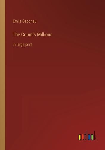 Cover image for The Count's Millions