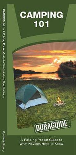 Cover image for Camping 101: A Folding Pocket Guide to What a Novice Needs to Know