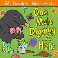 Cover image for One Mole Digging A Hole