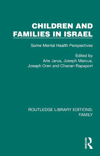Cover image for Children and Families in Israel