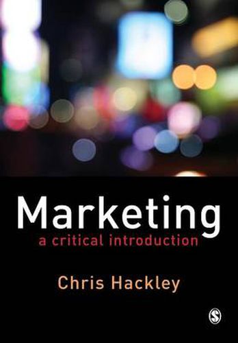 Cover image for Marketing: A Critical Introduction