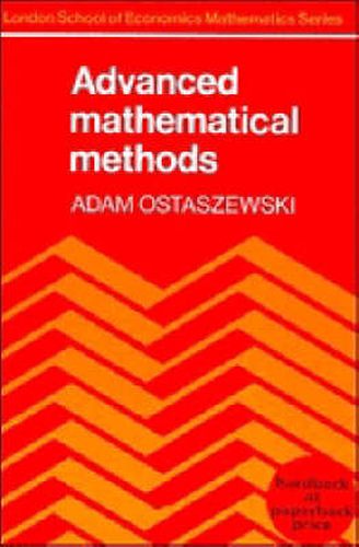 Cover image for Advanced Mathematical Methods