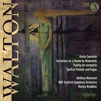 Cover image for Walton: Violin Concerto, Partita, Hindemith Variations