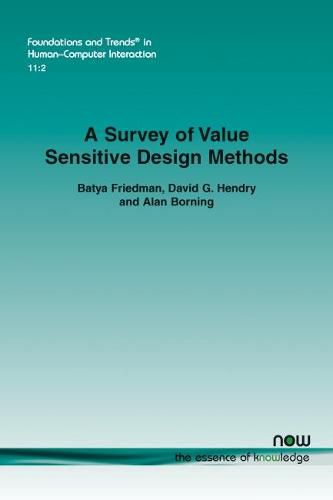 A Survey of Value Sensitive Design Methods