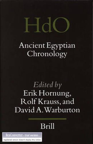 Ancient Egyptian Chronology