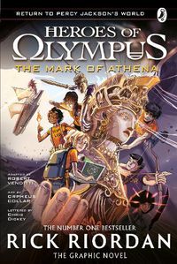 Cover image for The Mark of Athena: The Graphic Novel (Heroes of Olympus Book 3)