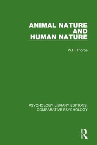 Cover image for Animal Nature and Human Nature