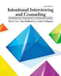 Cover image for Intentional Interviewing and Counseling: Facilitating Client Development in a Multicultural Society