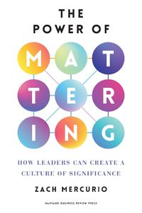 Cover image for The Power of Mattering