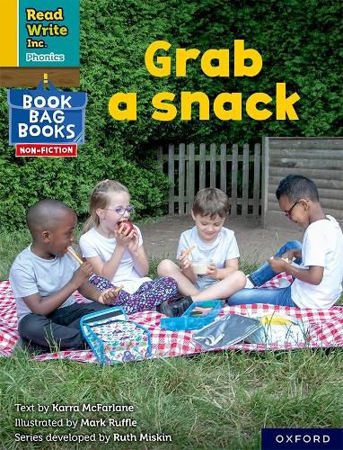 Cover image for Read Write Inc. Phonics: Grab a snack (Yellow Set 5 NF Book Bag Book 4)