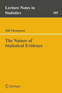 Cover image for The Nature of Statistical Evidence