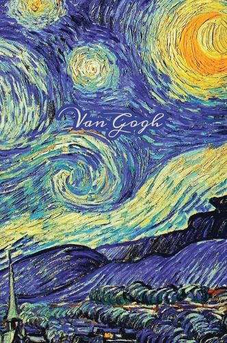 Cover image for Van Gogh: Starry Night Painting, Hardcover Journal Writing Notebook Diary with Dotted Grid, Lined, Blank, Vintage Paper Style Pages