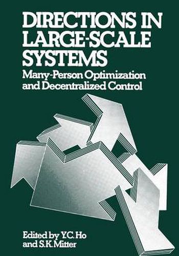 Cover image for Directions in Large-Scale Systems: Many-Person Optimization and Decentralized Control