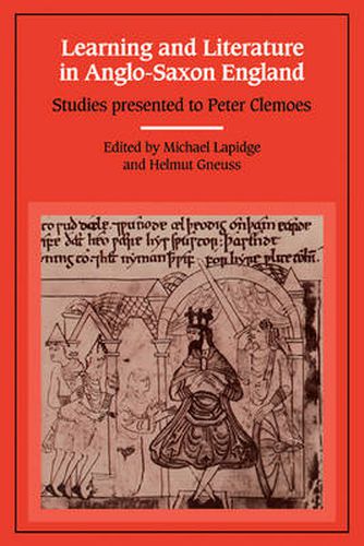 Cover image for Learning and Literature in Anglo-Saxon England: Studies Presented to Peter Clemoes on the Occasion of his Sixty-Fifth Birthday