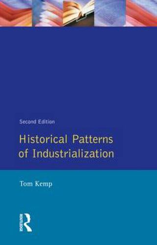 Cover image for Historical Patterns of Industrialization