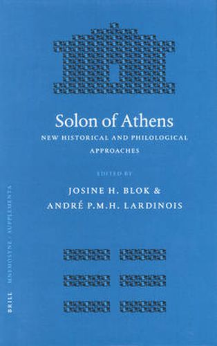 Cover image for Solon of Athens: New Historical and Philological Approaches