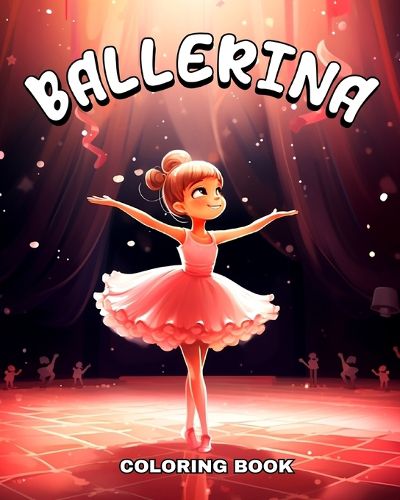 Cover image for Ballerina Coloring Book