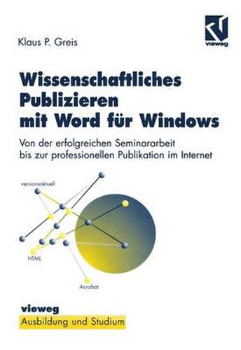 Cover image for Wissenschaftliches Publizieren mit Word fur Windows