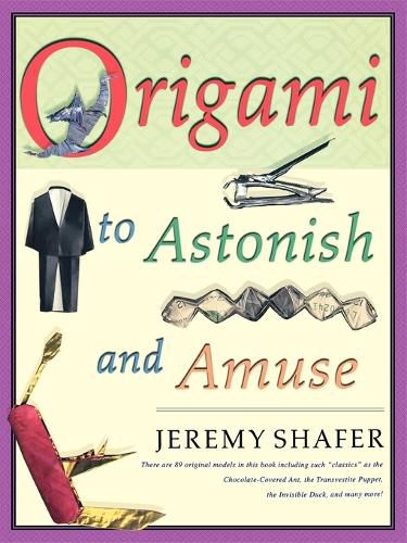 Cover image for Origami to Astonish and Amuse