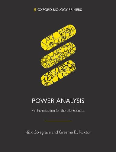 Cover image for Power Analysis: An Introduction for the Life Sciences